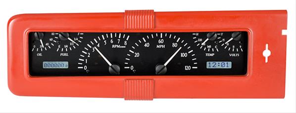 Dakota Digital VHX Series Direct-Fit Analog Gauge Systems VHX-40C-K-R