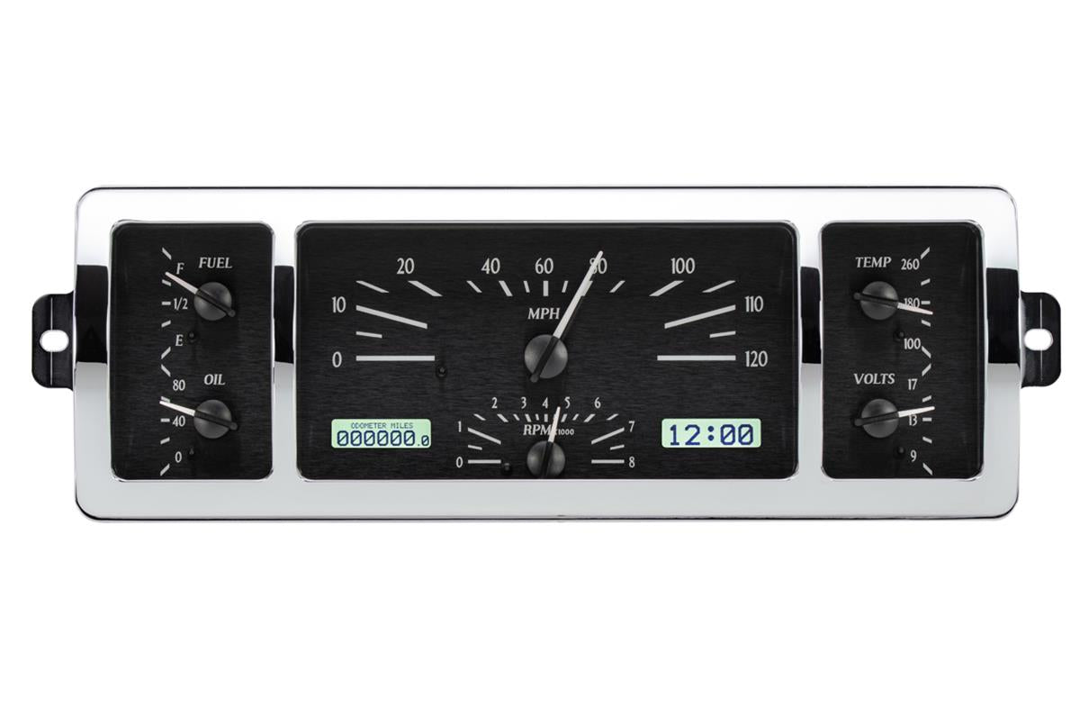 Dakota Digital VHX Series Direct-Fit Analog Gauge Systems VHX-40C-PU-K-W