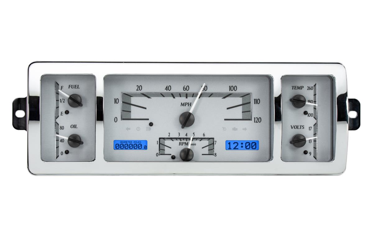Dakota Digital VHX Series Direct-Fit Analog Gauge Systems VHX-40C-PU-S-B