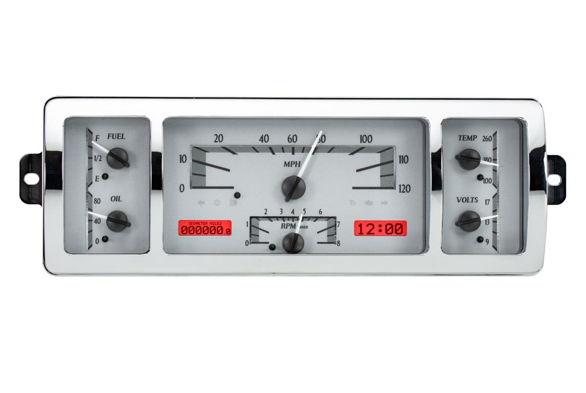Dakota Digital VHX Series Direct-Fit Analog Gauge Systems VHX-40C-PU-S-R