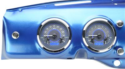 Dakota Digital VHX Series Direct-Fit Analog Gauge Systems VHX-47C-PU-C-B