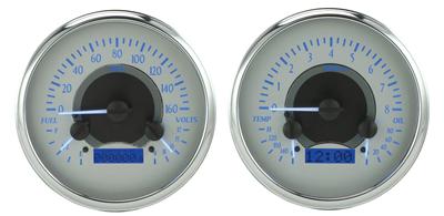 Dakota Digital VHX Series Direct-Fit Analog Gauge Systems VHX-47C-PU-S-B