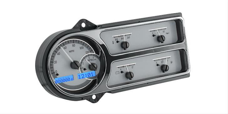 Dakota Digital VHX Series Direct-Fit Analog Gauge Systems VHX-48F-PU-K-R