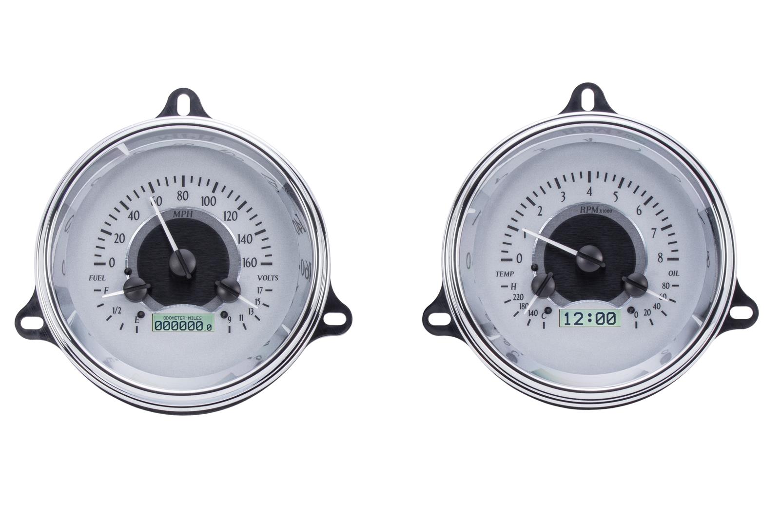 Dakota Digital VHX Series Direct-Fit Analog Gauge Systems MHX-54C-PU-S-R