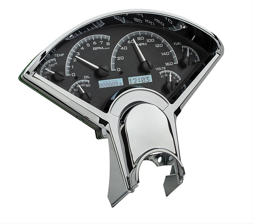 Dakota Digital VHX Series Direct-Fit Analog Gauge Systems VHX-55C-PU-K-B