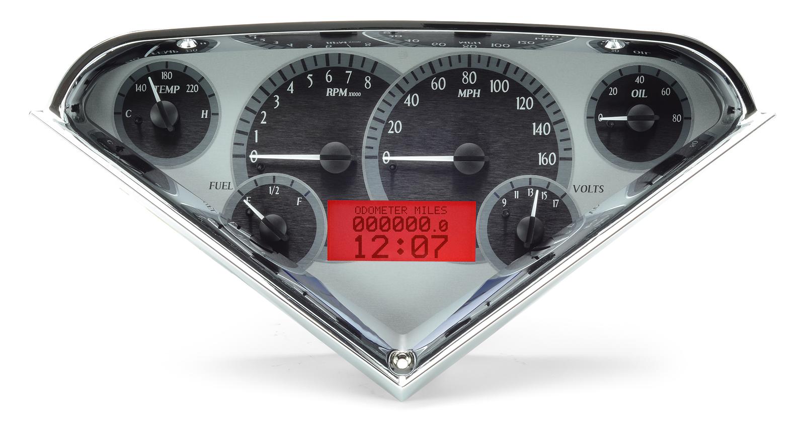 Dakota Digital VHX Series Direct-Fit Analog Gauge Systems VHX-55C-PU-S-R