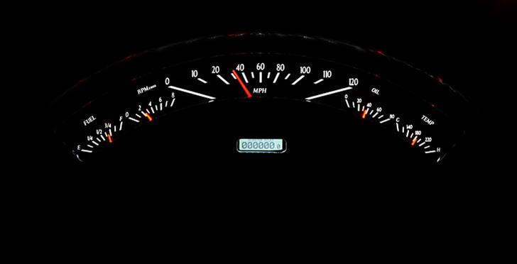 Dakota Digital VHX Series Direct-Fit Analog Gauge Systems VHX-57F-S-R