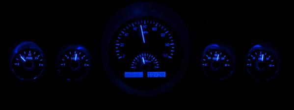 Dakota Digital VHX Series Direct-Fit Analog Gauge Systems VHX-59C-IMP-C-B