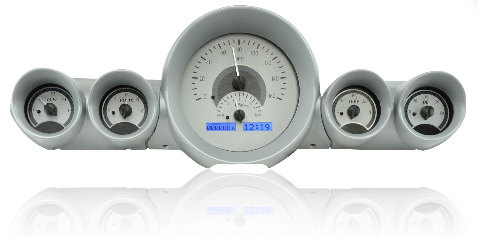 Dakota Digital VHX Series Direct-Fit Analog Gauge Systems VHX-59C-IMP-S-B