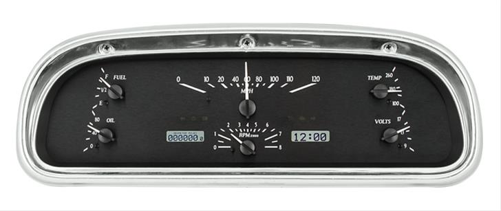 Dakota Digital VHX Series Direct-Fit Analog Gauge Systems VHX-60F-FAL-S-B
