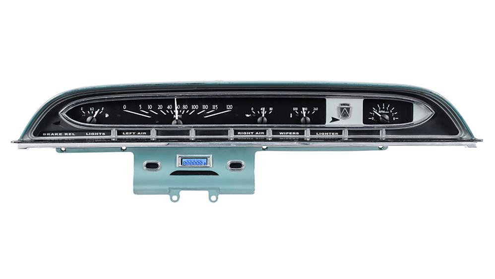 Dakota Digital VHX Series Direct-Fit Analog Gauge Systems VHX-61F-GAL-K-B