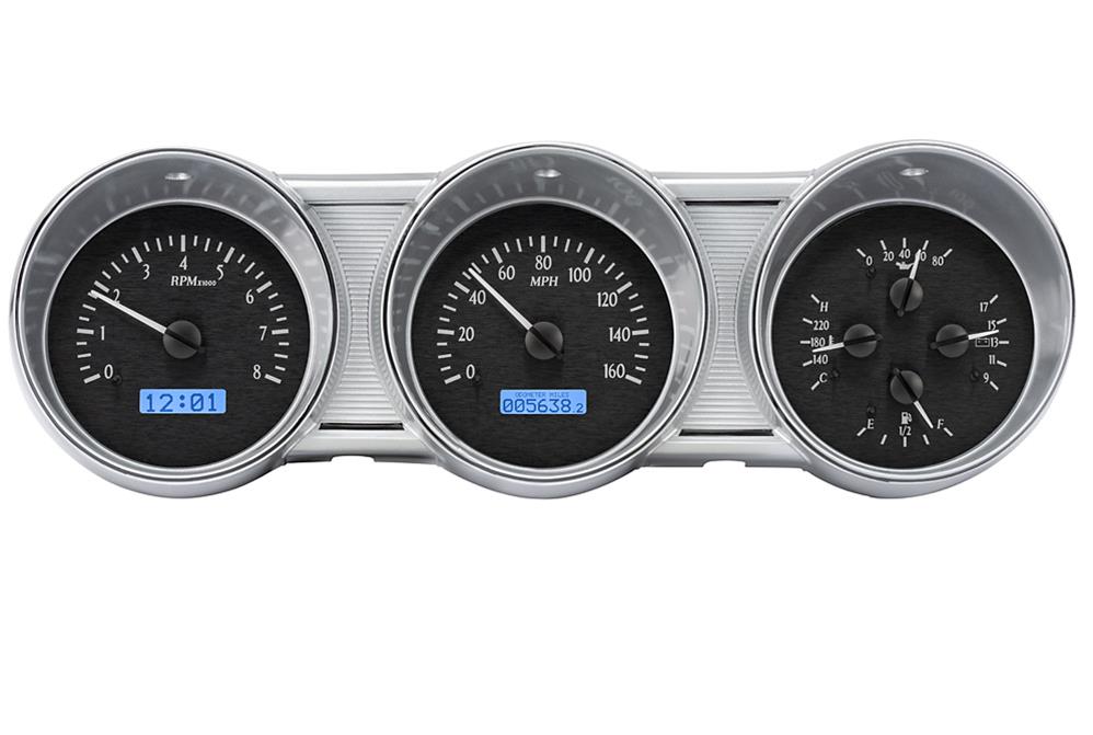Dakota Digital Gauge Kits and Instrument Clusters VHX-62F-FAR-K-B
