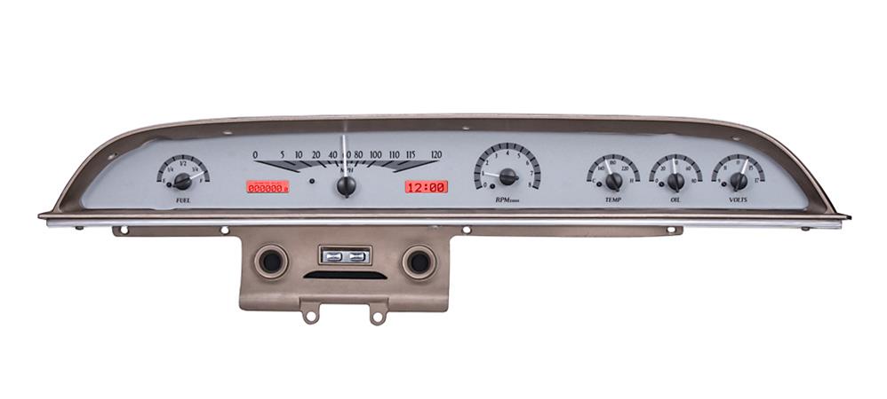 Dakota Digital VHX Series Direct-Fit Analog Gauge Systems VHX-62F-GAL-S-R