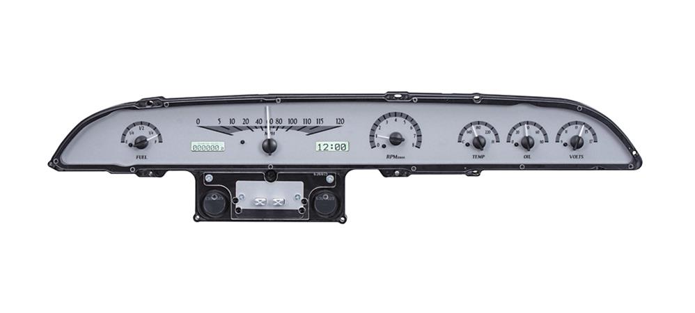 Dakota Digital VHX Series Direct-Fit Analog Gauge Systems VHX-62F-GAL-S-W