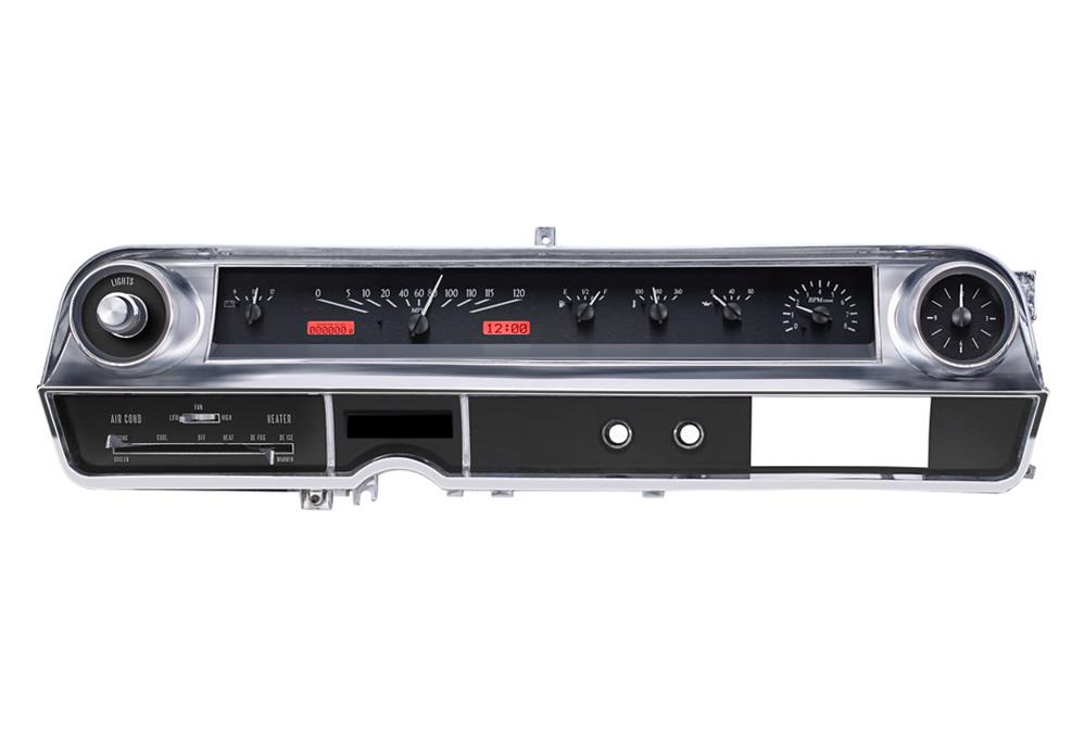 Dakota Digital VHX Series Direct-Fit Analog Gauge Systems VHX-63C-CAD-K-R