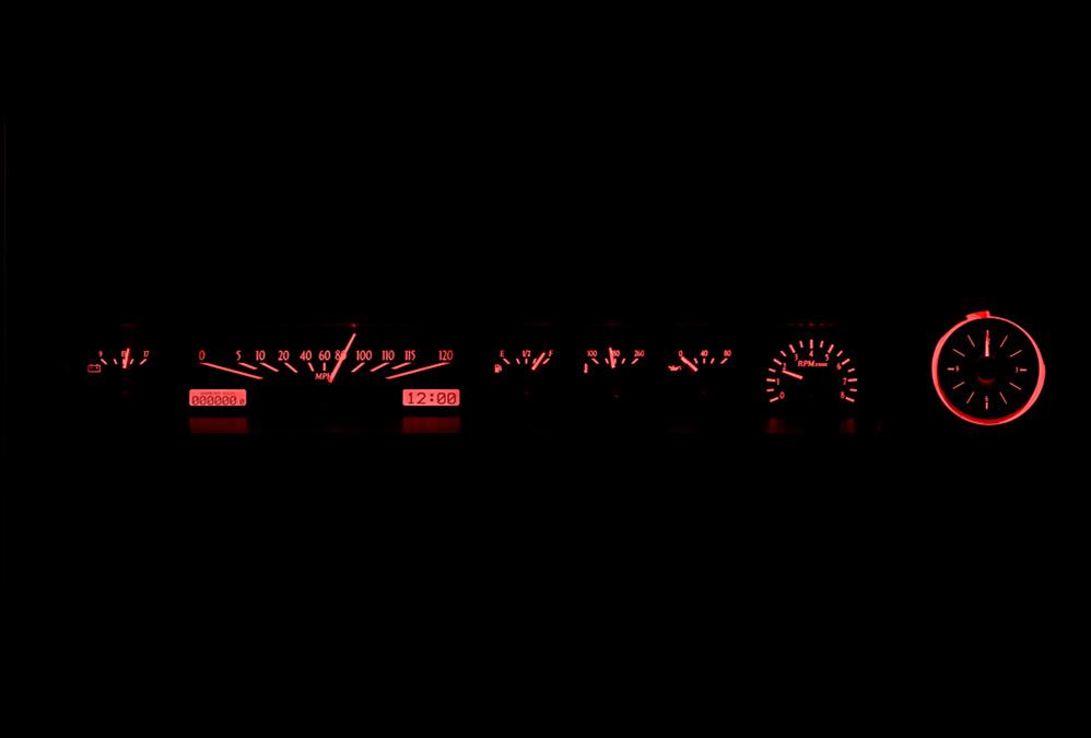 Dakota Digital VHX Series Direct-Fit Analog Gauge Systems VHX-63C-CAD-K-R