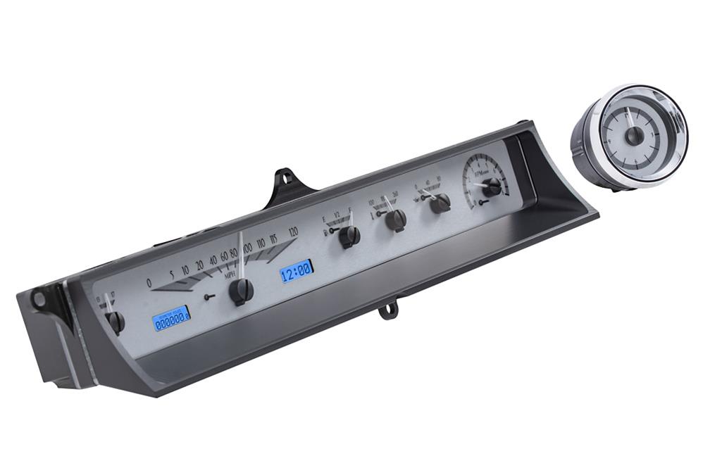 Dakota Digital VHX Series Direct-Fit Analog Gauge Systems VHX-63C-CAD-S-B