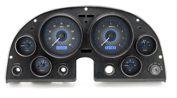 Dakota Digital VHX Series Direct-Fit Analog Gauge Systems VHX-63C-VET-C-R