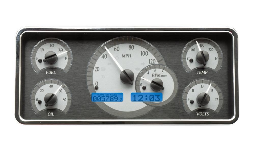Dakota Digital Gauge Kits and Instrument Clusters VHX-63J-WAG-S-B