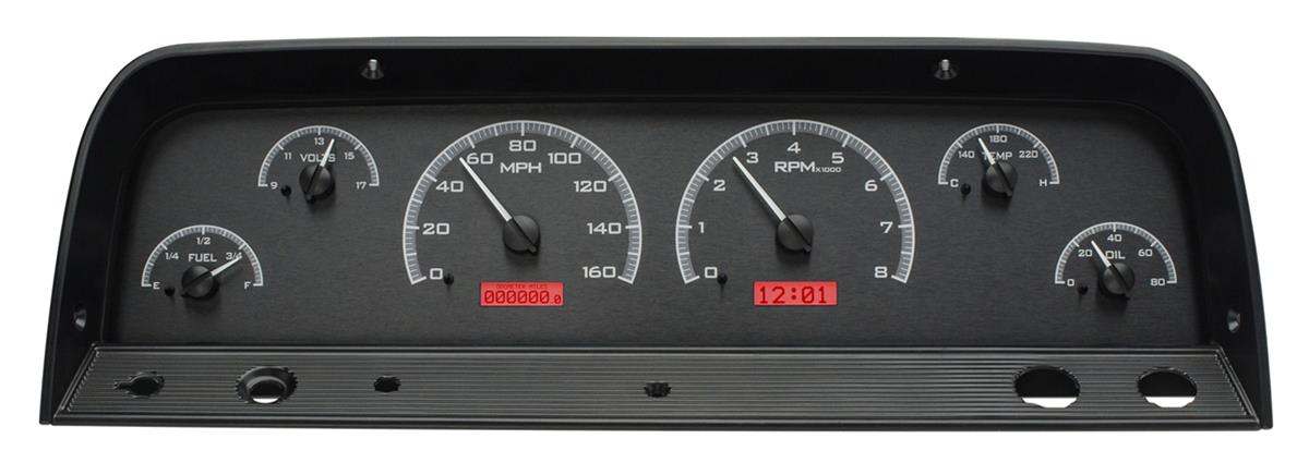 Dakota Digital VHX Series Direct-Fit Analog Gauge Systems VHX-64C-PU-K-R