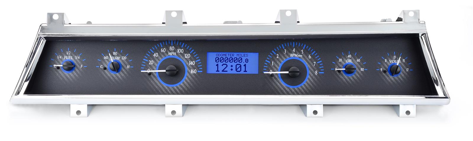 Dakota Digital VHX Series Direct-Fit Analog Gauge Systems VHX-66C-CVL-C-B