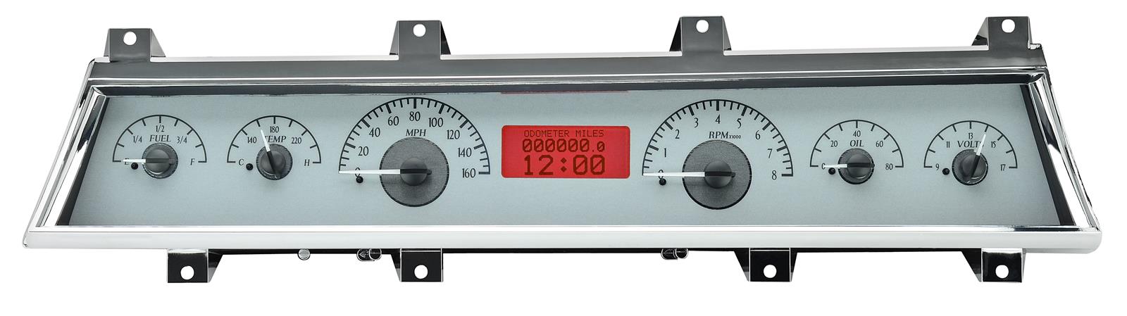 Dakota Digital VHX Series Direct-Fit Analog Gauge Systems VHX-66C-CVL-S-R