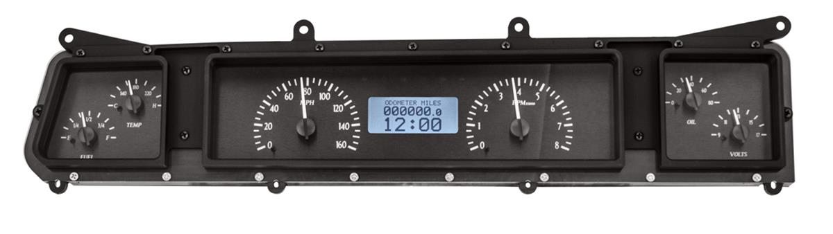 Dakota Digital VHX Series Direct-Fit Analog Gauge Systems VHX-66C-IMP-K-W
