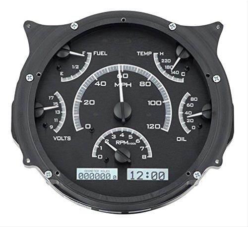 Dakota Digital VHX Series Direct-Fit Analog Gauge Systems VHX-66F-BRO-K-W