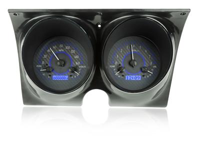 Dakota Digital VHX Series Direct-Fit Analog Gauge Systems VHX-67C-CAM-C-B
