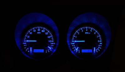 Dakota Digital VHX Series Direct-Fit Analog Gauge Systems VHX-67C-CAM-C-B