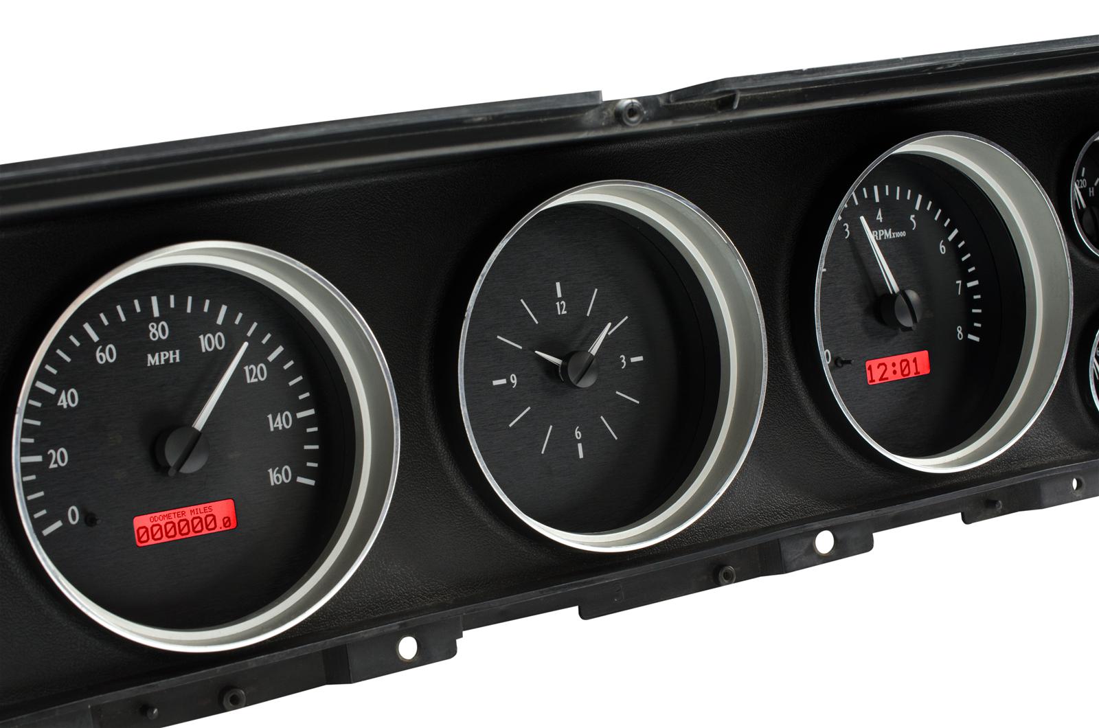 Dakota Digital VHX Series Direct-Fit Analog Gauge Systems VHX-67C-IMP-K-R