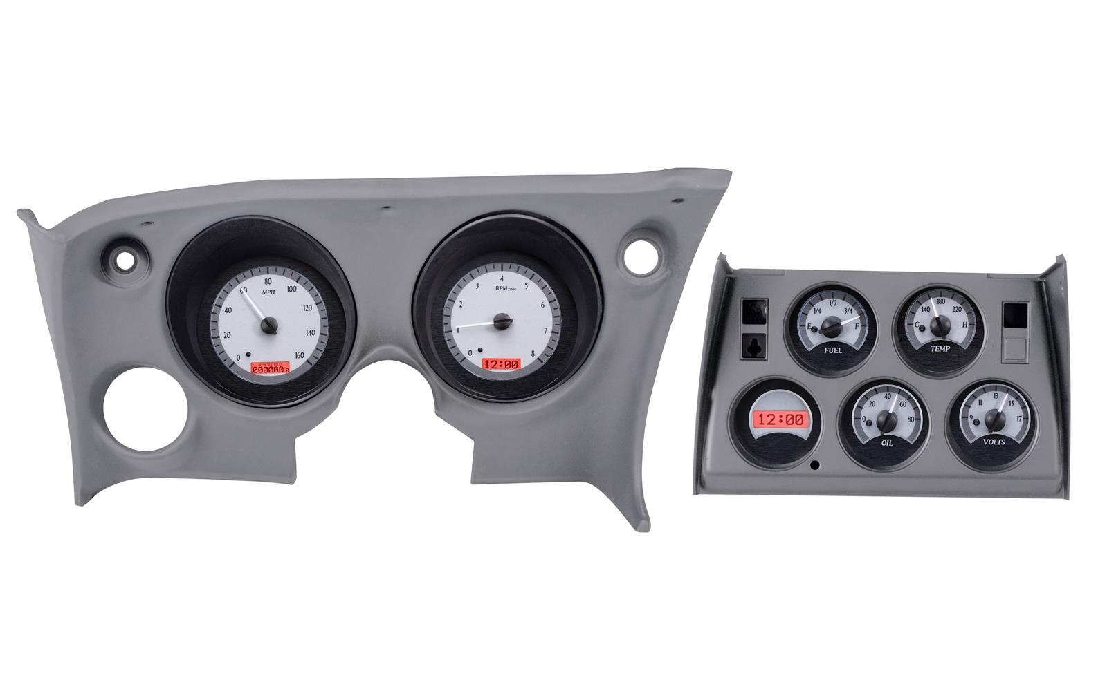 Dakota Digital VHX Series Direct-Fit Analog Gauge Systems VHX-68C-VET-S-R