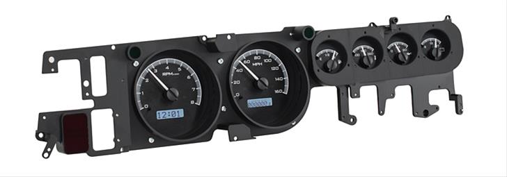 Dakota Digital VHX Series Direct-Fit Analog Gauge Systems VHX-68D-CHG-K-B
