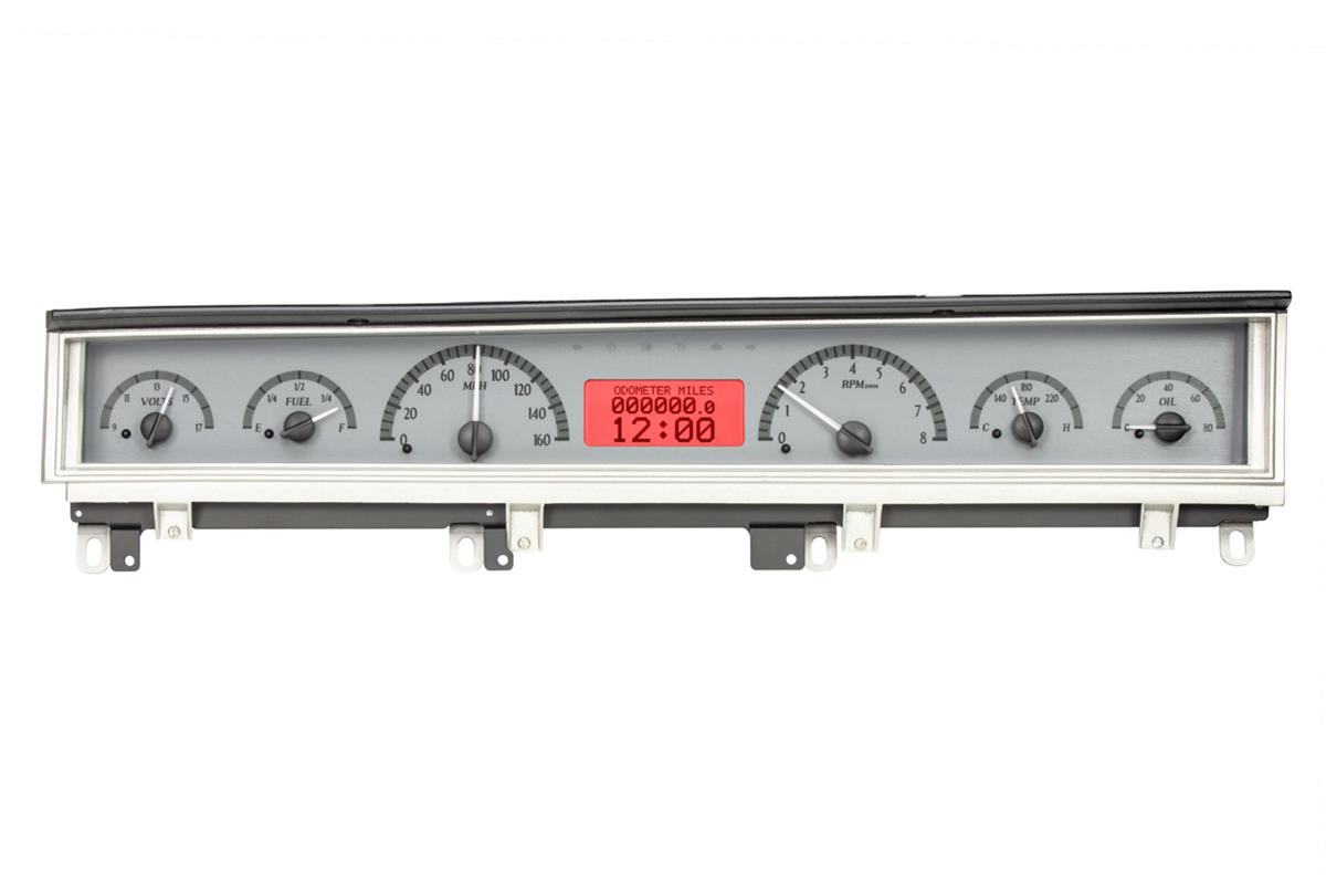 Dakota Digital VHX Series Direct-Fit Analog Gauge Systems VHX-68D-STD-S-R