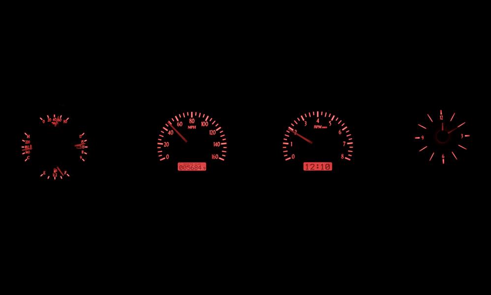 Dakota Digital Gauge Kits and Instrument Clusters VHX-68F-TOR-K-R