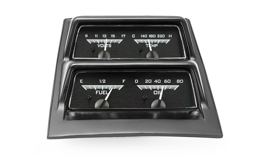 Dakota Digital VHX Series Direct-Fit Analog Gauge Systems VHX-69C-CAC-K-W