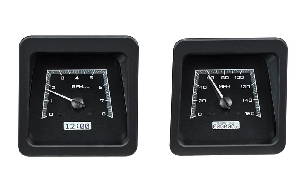 Dakota Digital VHX Series Direct-Fit Analog Gauge Systems VHX-69C-CAC-K-W