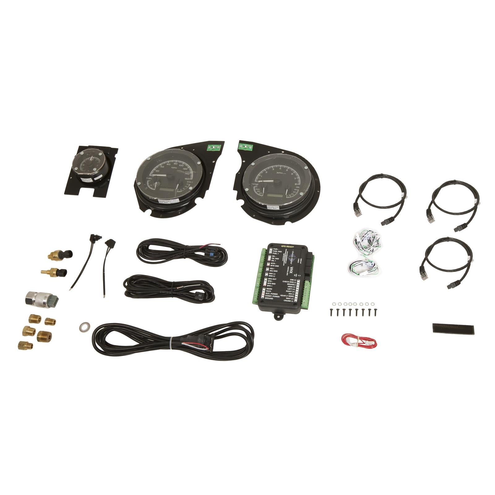 Dakota Digital VHX Series Direct-Fit Analog Gauge Systems VHX-69C-CVA-K-B