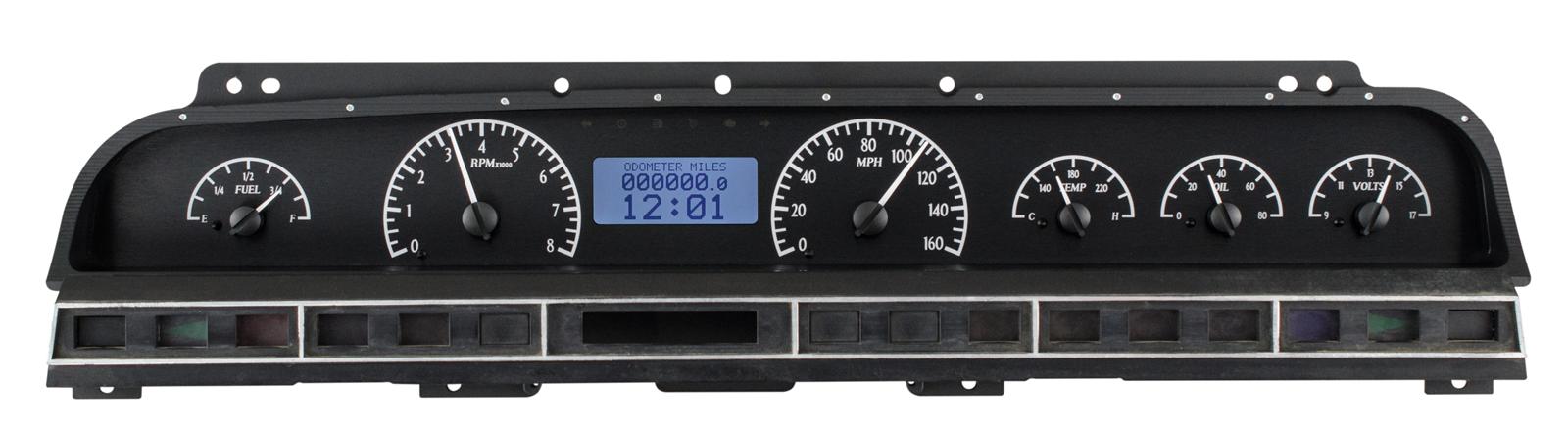 Dakota Digital VHX Series Direct-Fit Analog Gauge Systems VHX-69C-IMP-K-W