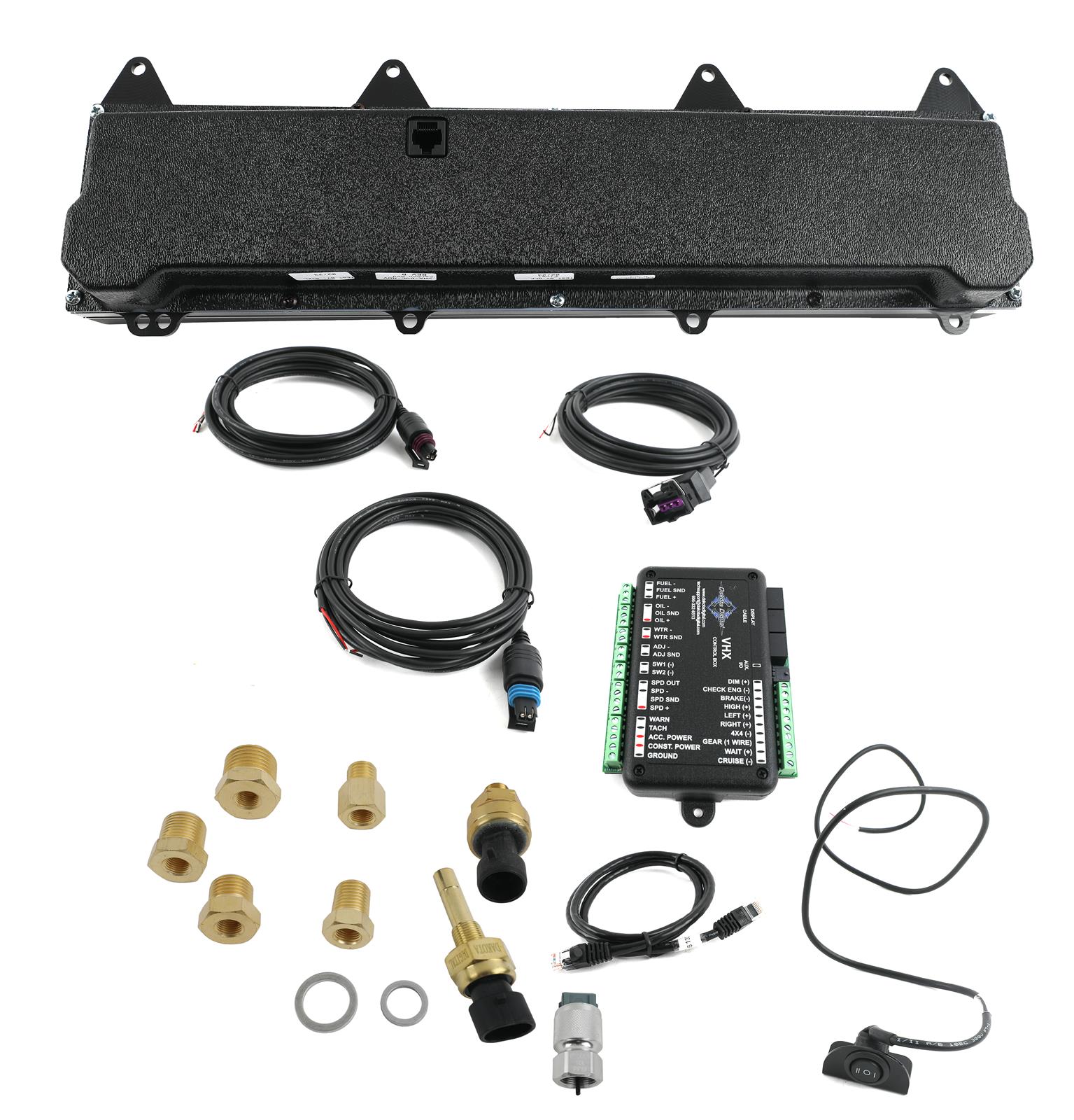 Dakota Digital VHX Series Direct-Fit Analog Gauge Systems VHX-69C-NOV-C-R