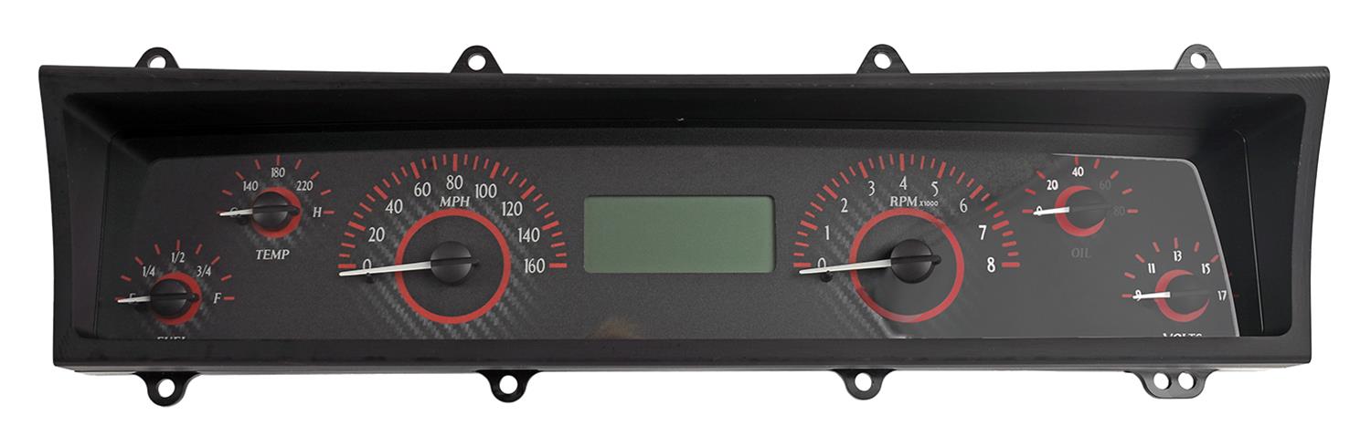Dakota Digital VHX Series Direct-Fit Analog Gauge Systems VHX-69C-NOV-C-R