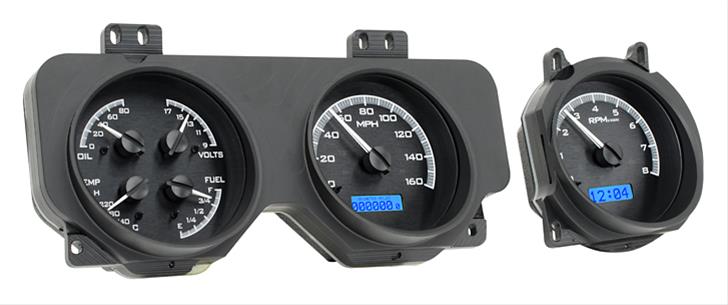 Dakota Digital VHX Series Direct-Fit Analog Gauge Systems VHX-69P-GTO-C-R