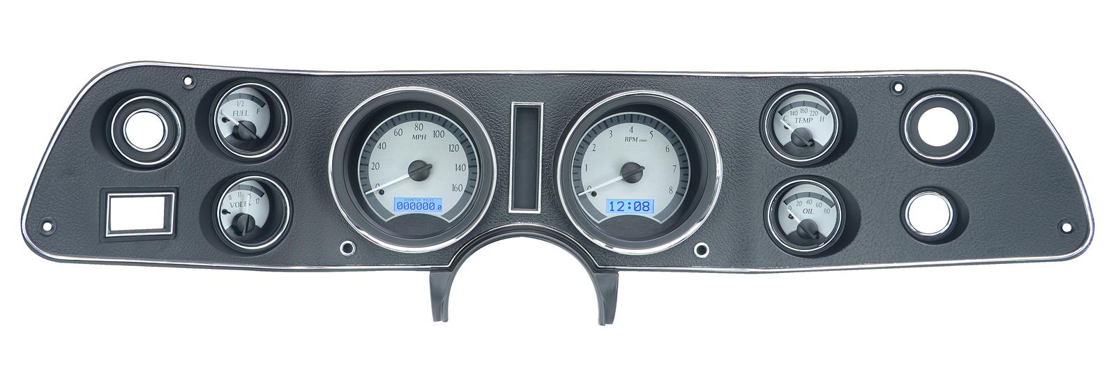 Dakota Digital VHX Series Direct-Fit Analog Gauge Systems VHX-70C-CAM-S-B
