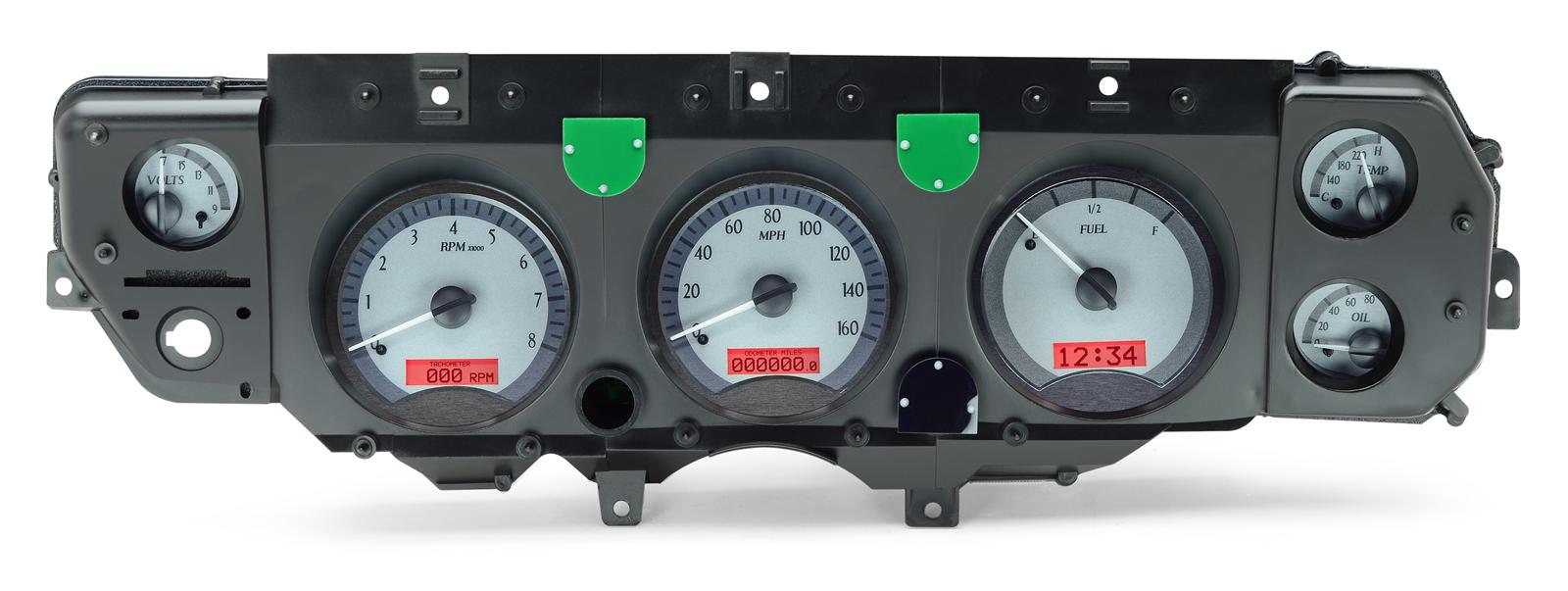Dakota Digital VHX Series Direct-Fit Analog Gauge Systems VHX-70C-CVL-S-R