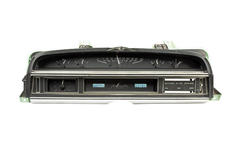 Dakota Digital VHX Series Digital Gauges VHX-70F-TOR-K-W