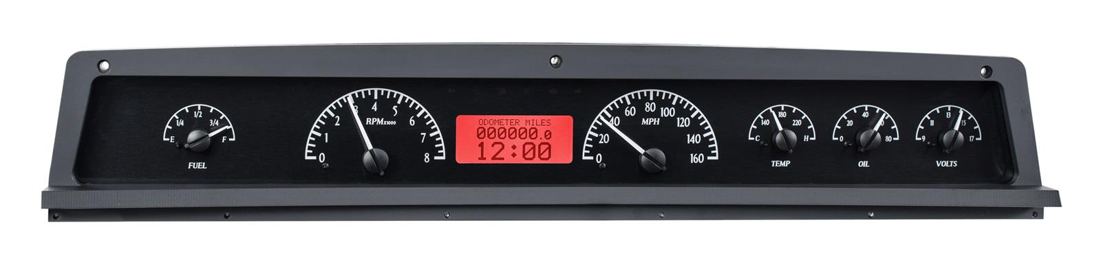 Dakota Digital VHX Series Direct-Fit Analog Gauge Systems VHX71CCAPKRM