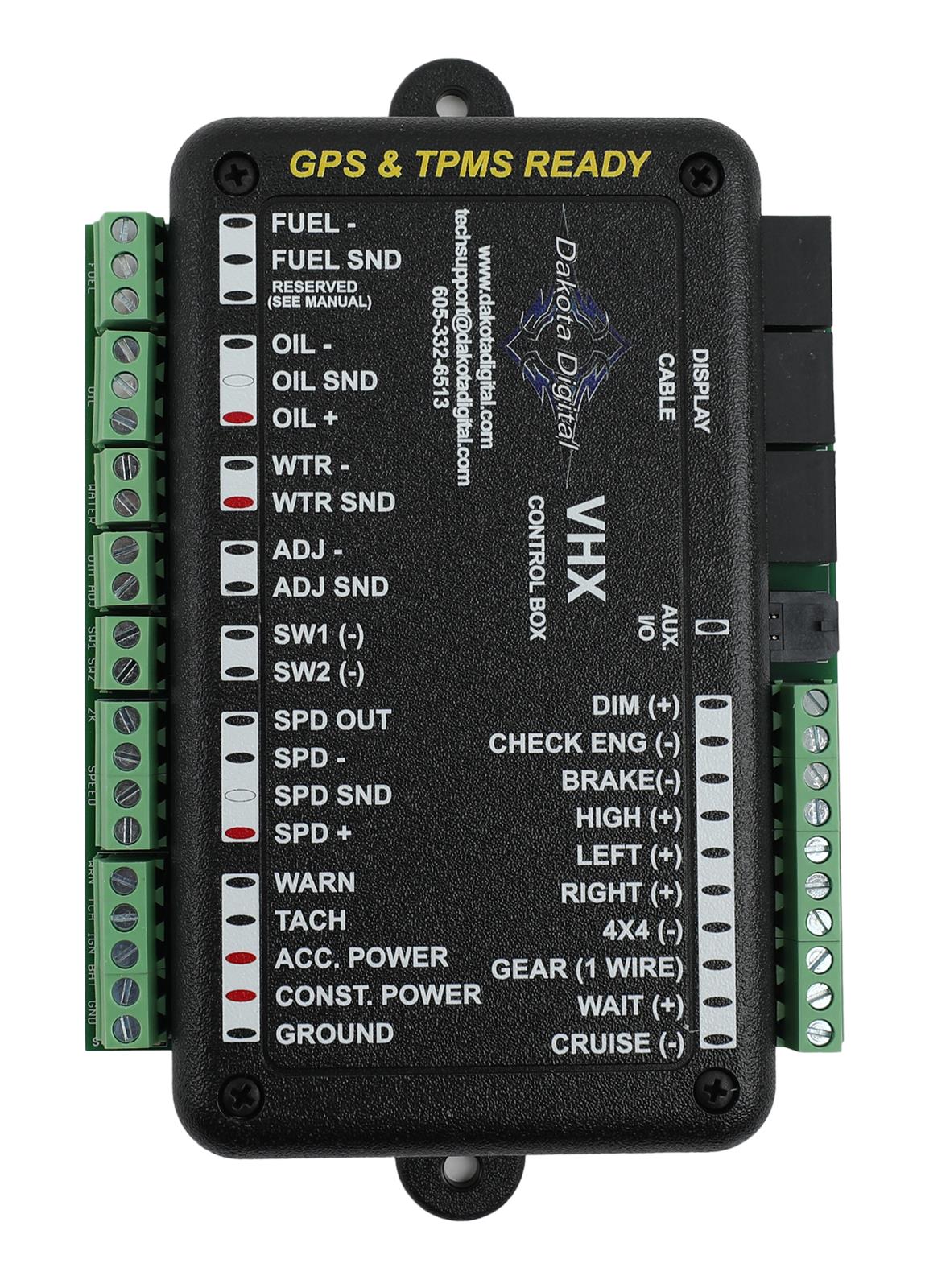 Dakota Digital VHX Series Direct-Fit Analog Gauge Systems VHX-73C-PU-K-R