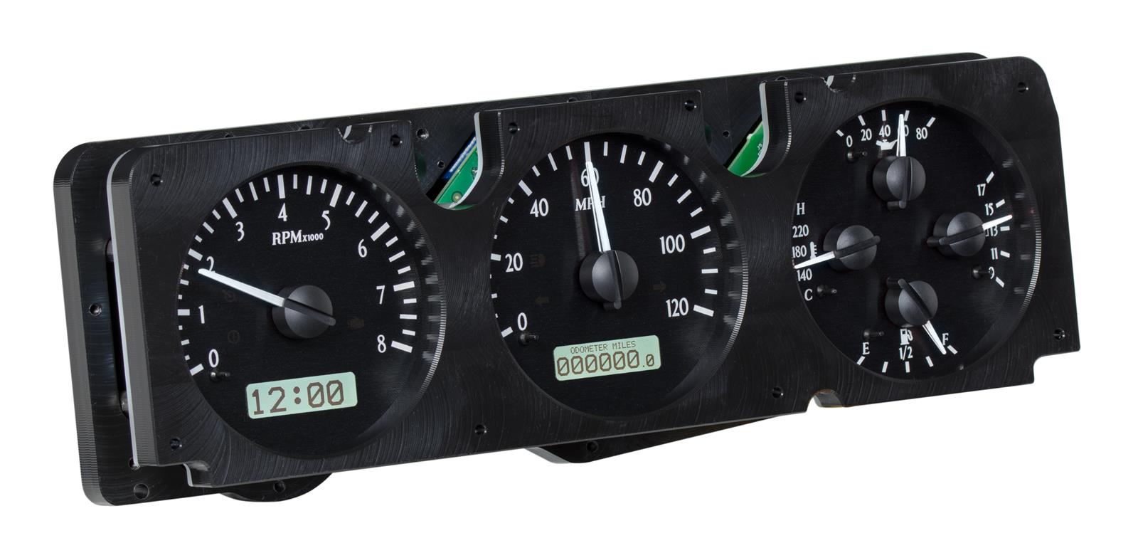 Dakota Digital VHX Series Direct-Fit Analog Gauge Systems VHX-73J-WAG-K-W