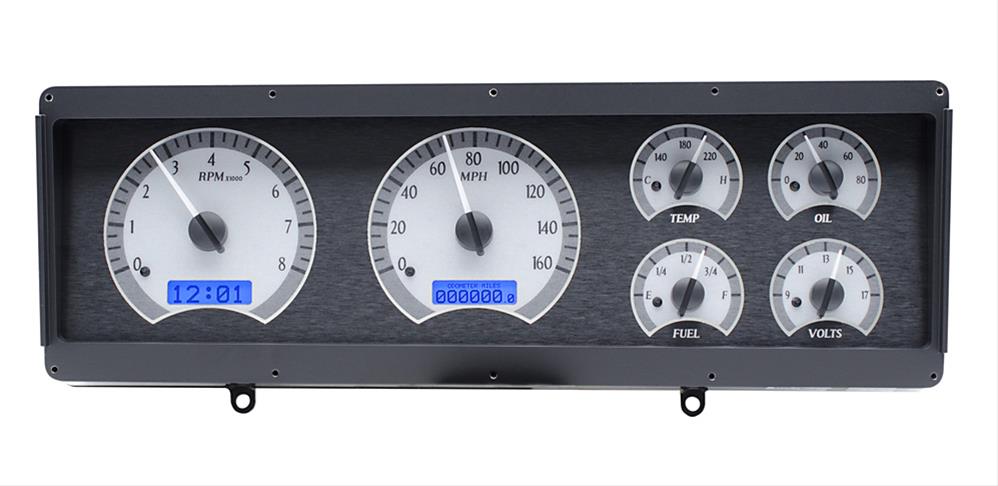 Dakota Digital VHX Series Direct-Fit Analog Gauge Systems VHX-78O-CUT-S-B
