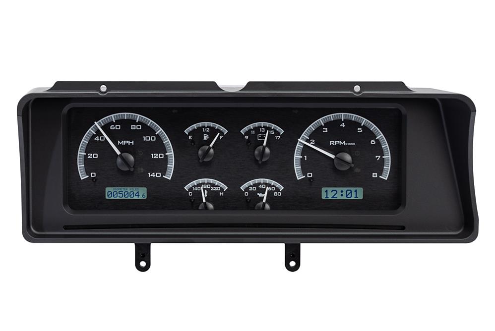 Dakota Digital VHX Series Direct-Fit Analog Gauge Systems MHX-78C-MAL-K-W